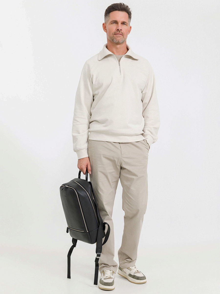 Рюкзак Dr.Koffer из натуральной кожи черный