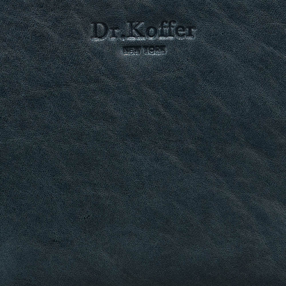 Ключница Dr.Koffer из натуральной кожи синяя