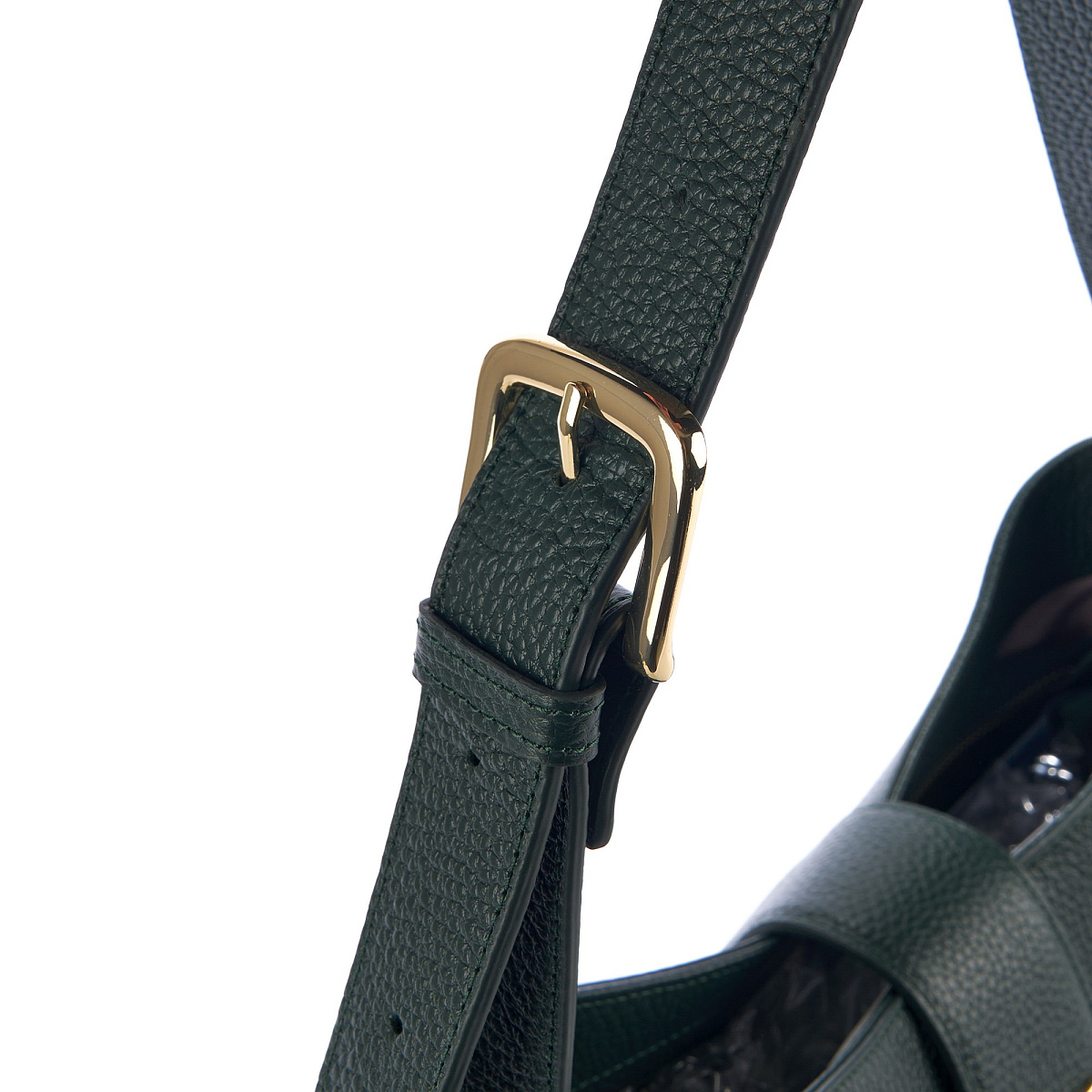 Женская сумка  Dr. Koffer из натуральной кожи зеленая