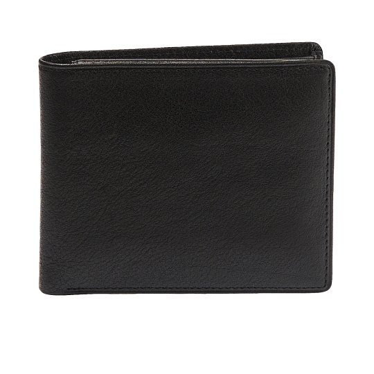 Портмоне Dr.Koffer из натуральной кожи черное