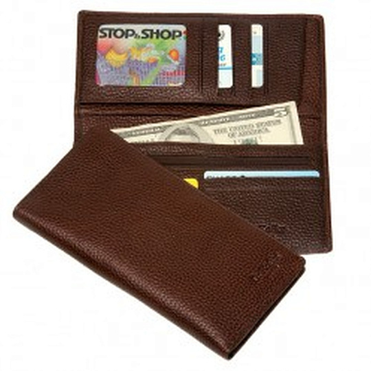 Портмоне Dr.Koffer из натуральной кожи коричневое