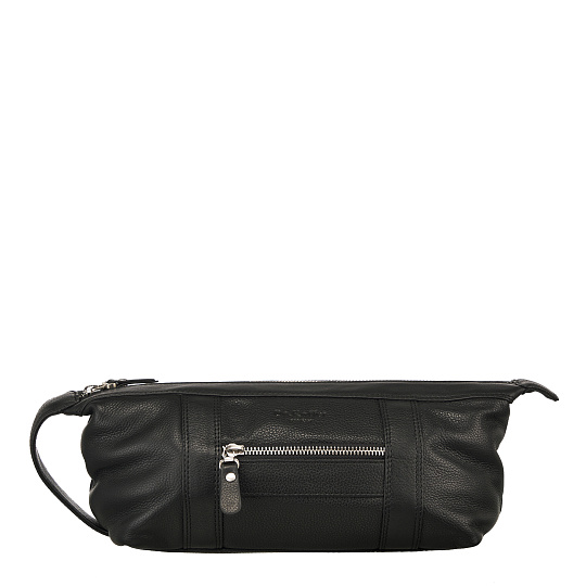 Несессер Dr. Koffer из натуральной кожи черный