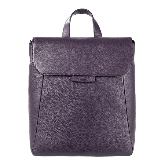 Рюкзак Dr. Koffer из натуральной кожи фиолетовый