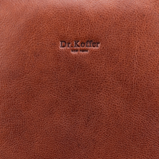 Рюкзак Dr.Koffer из натуральной кожи светло-коричневый