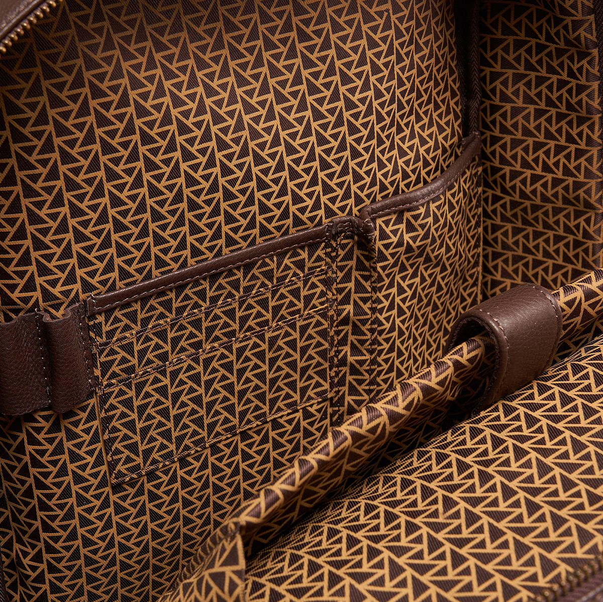 Рюкзак Dr.Koffer из натуральной кожи темно-коричневый