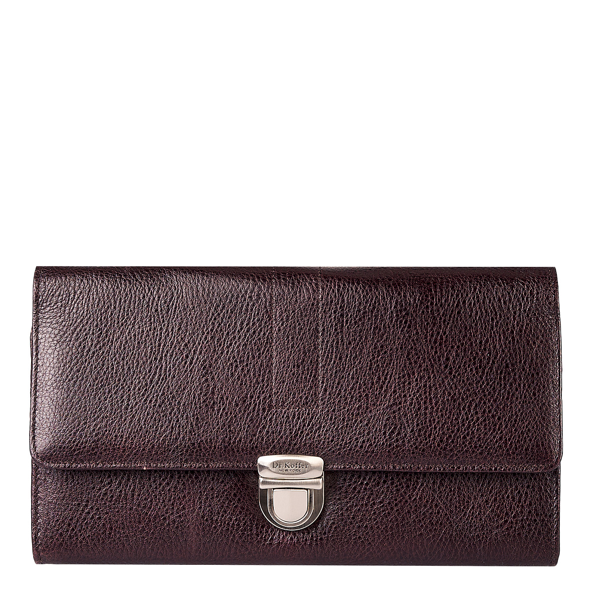 Сумка барсетка из натуральной кожи Dr. Koffer коричневая
