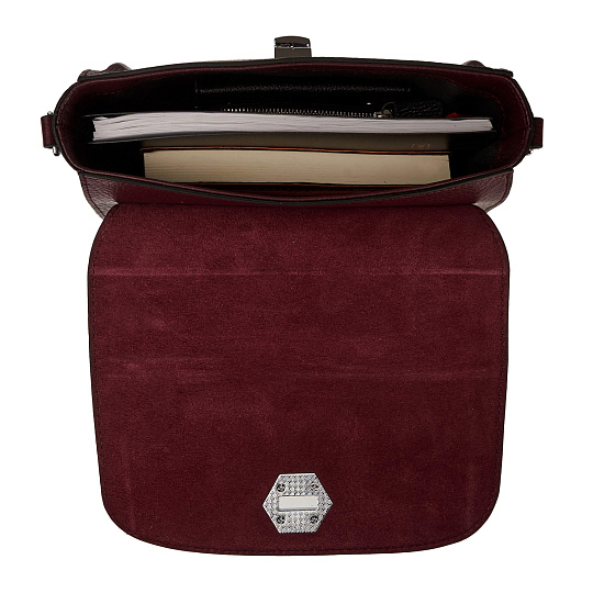 Бордовый сэтчел Dr.Koffer 5546S-03