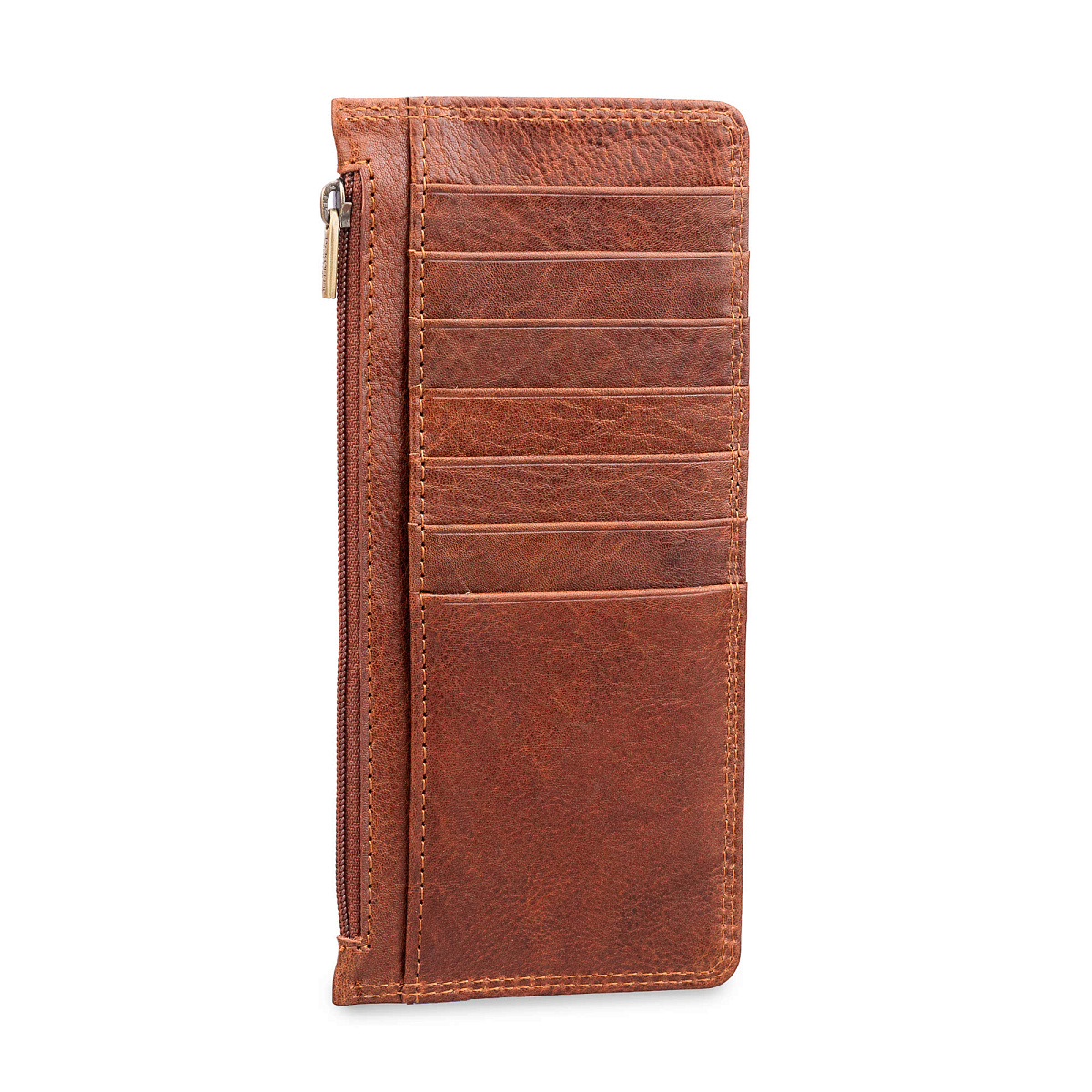 Кредитница Dr.Koffer из натуральной кожи коричневая