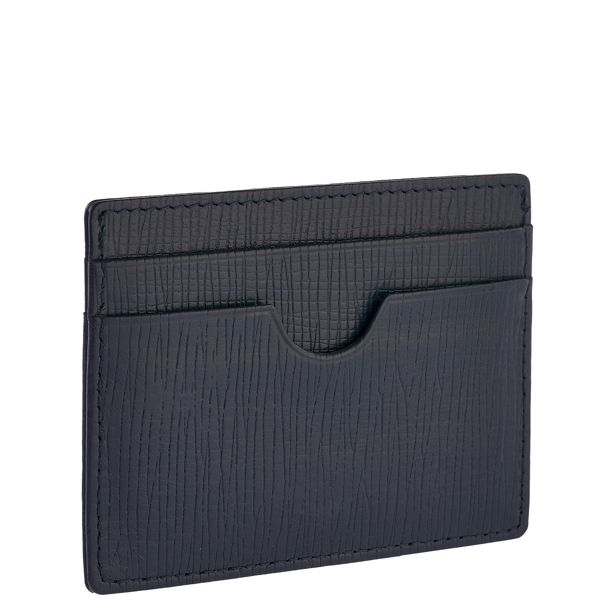 Кредитница Dr.Koffer из натуральной кожи синяя