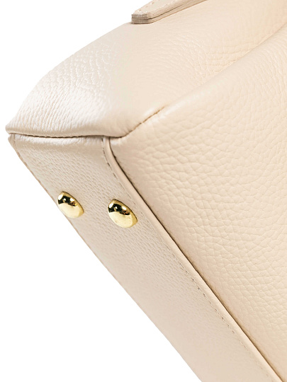 Женская сумка Dr. Koffer из натуральной кожи белая