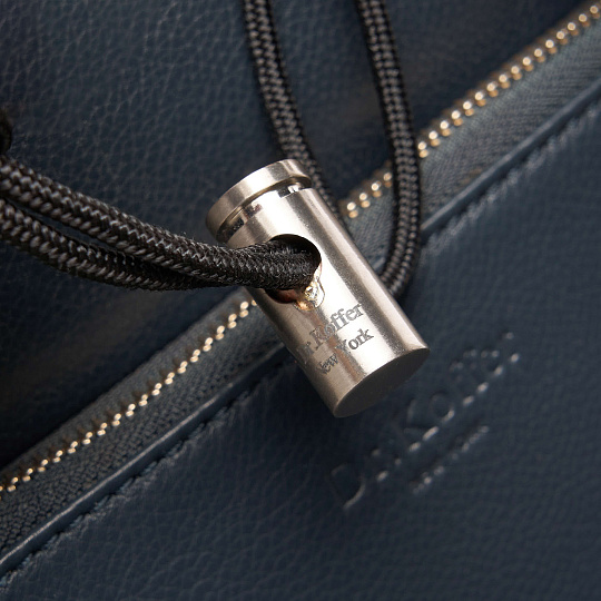 Рюкзак Dr.Koffer из натуральной кожи синий