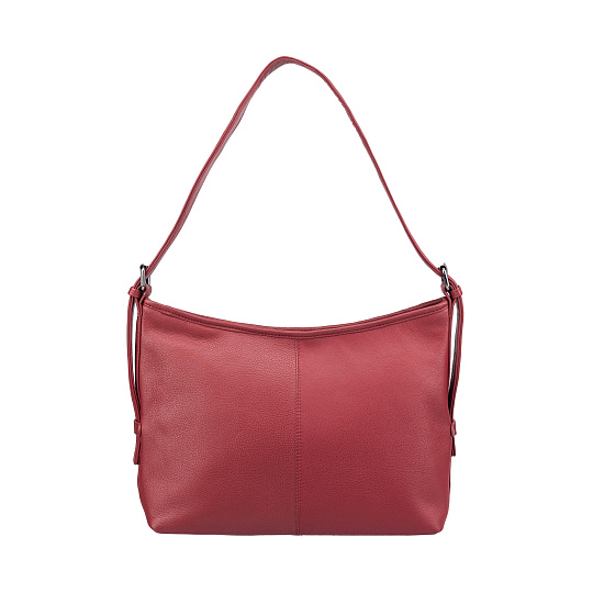 Женская сумка Dr.Koffer из натуральной кожи бордовая