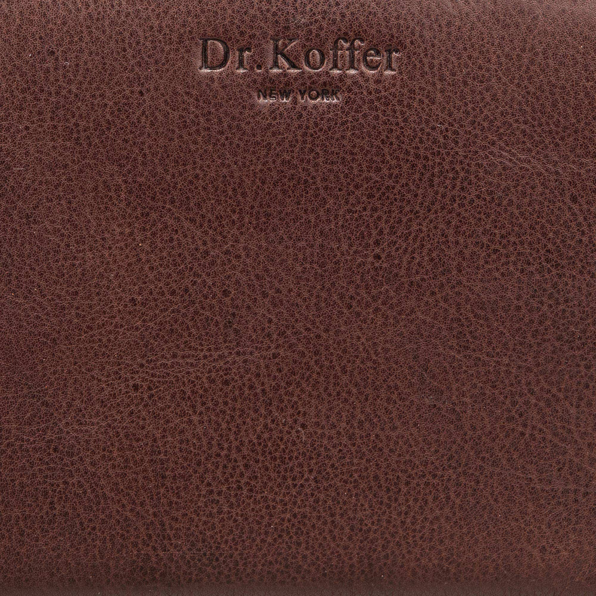 Портмоне Dr.Koffer из натуральной кожи коричневое