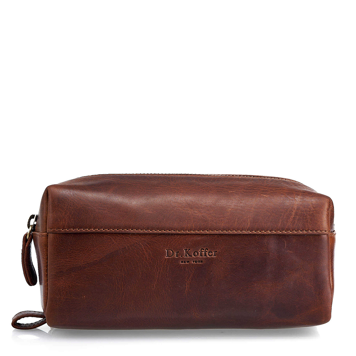Несессер Dr.Koffer из натуральной кожи коричневый