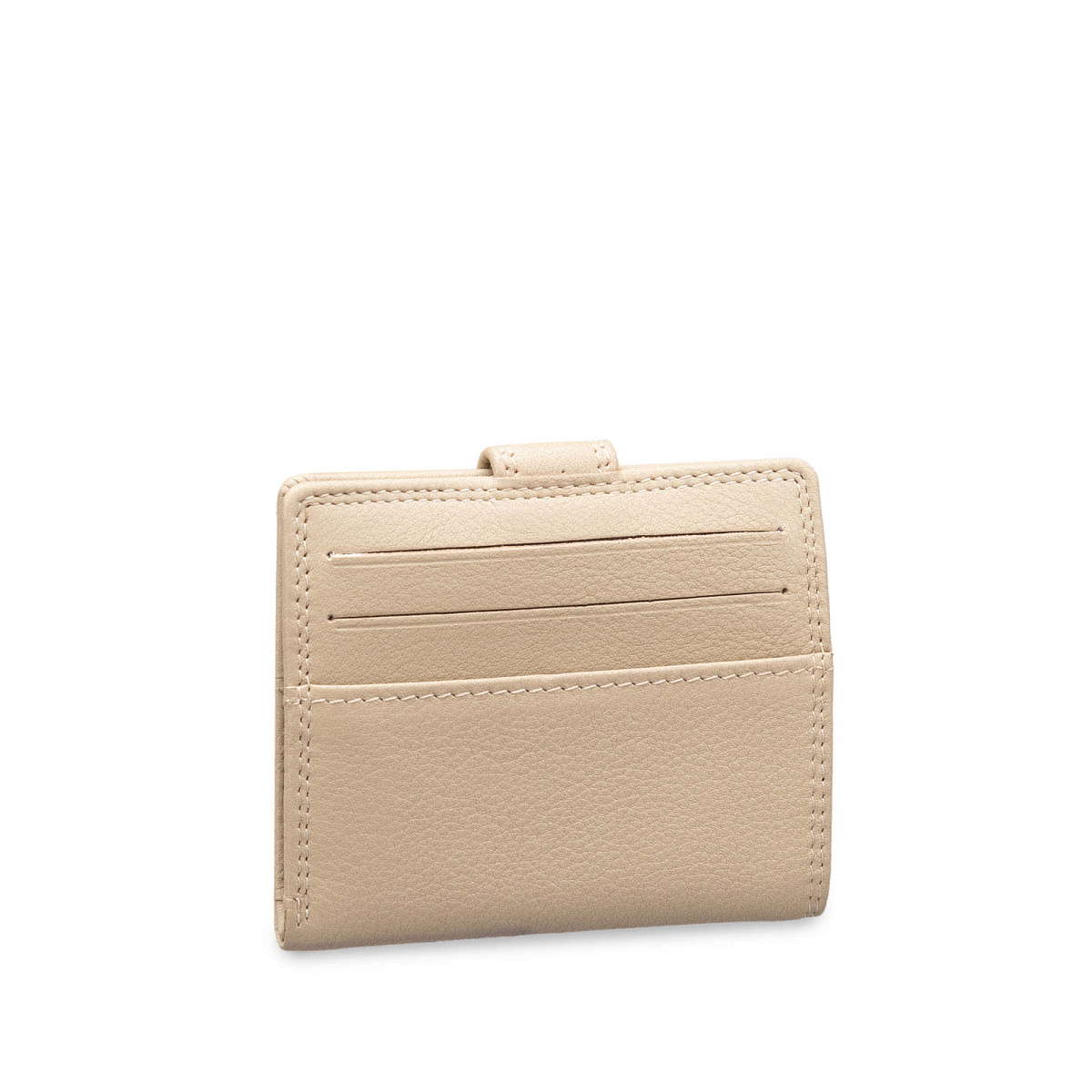 Кредитница Dr.Koffer из натуральной кожи бежевая