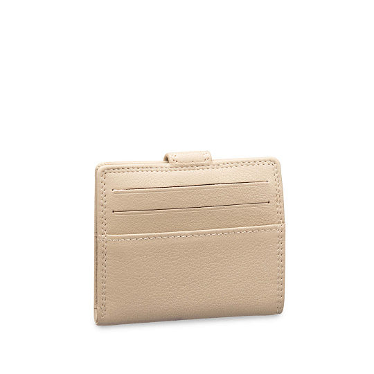 Кредитница Dr.Koffer из натуральной кожи бежевая