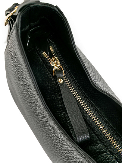 Женская сумка Dr.Koffer из натуральной кожи черная