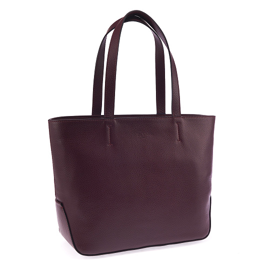 Женская сумка Dr. Koffer из натуральной кожи бордовая