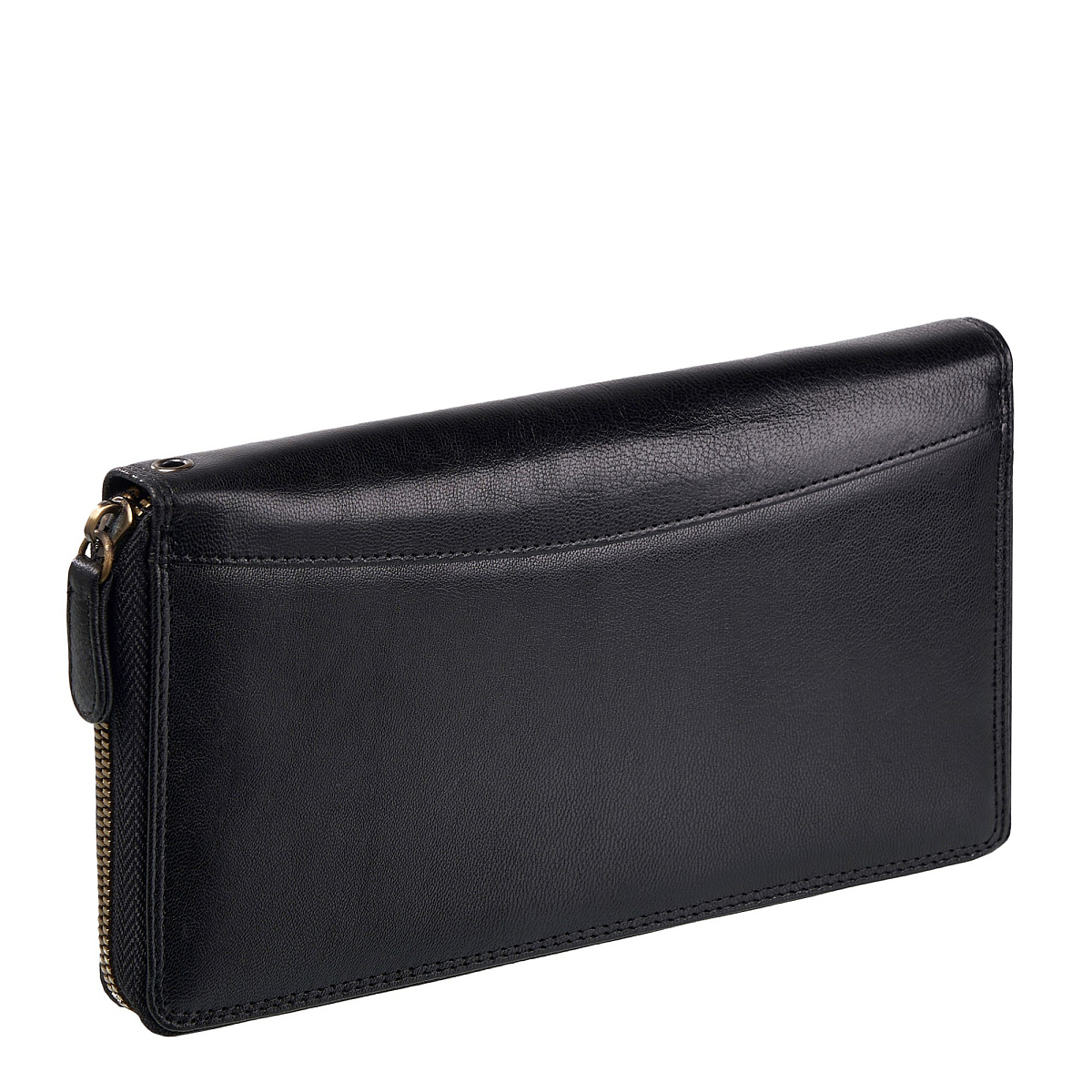 Портмоне Dr.Koffer из натуральной кожи черное