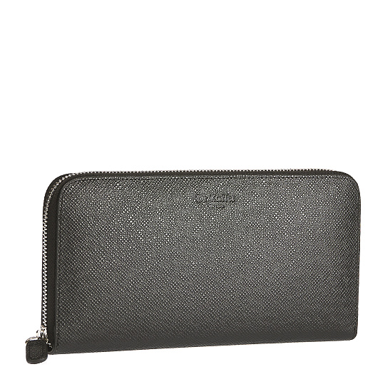 Портмоне Dr.Koffer из натуральной кожи черное