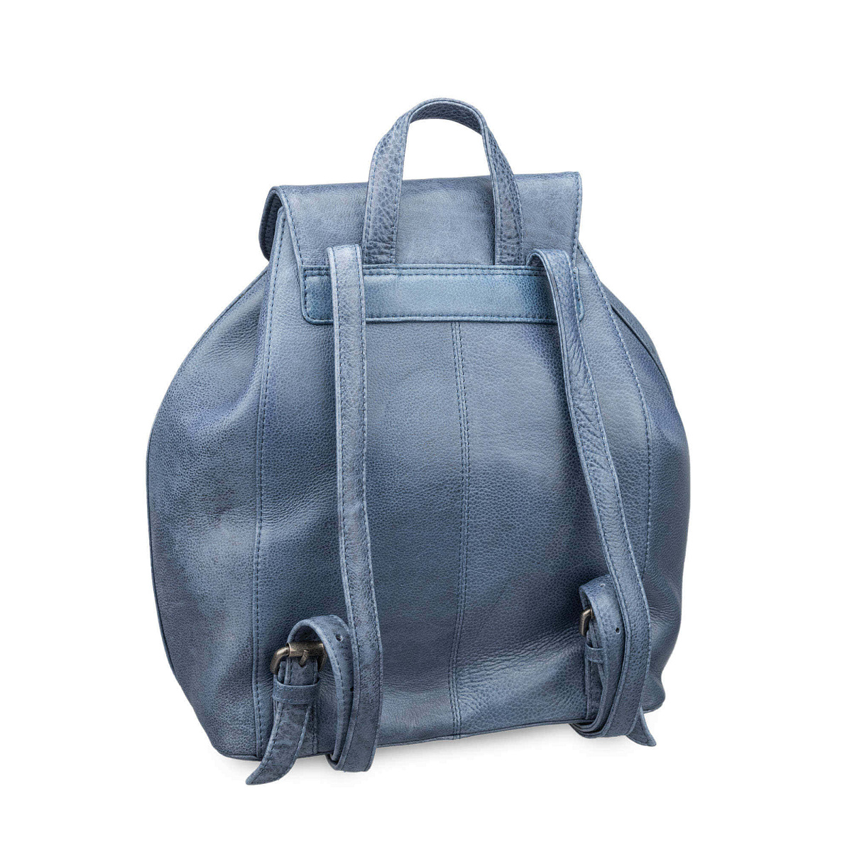 Рюкзак Dr.Koffer из натуральной кожи синий