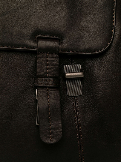 Портфель Dr.Koffer из натуральной кожи коричневый