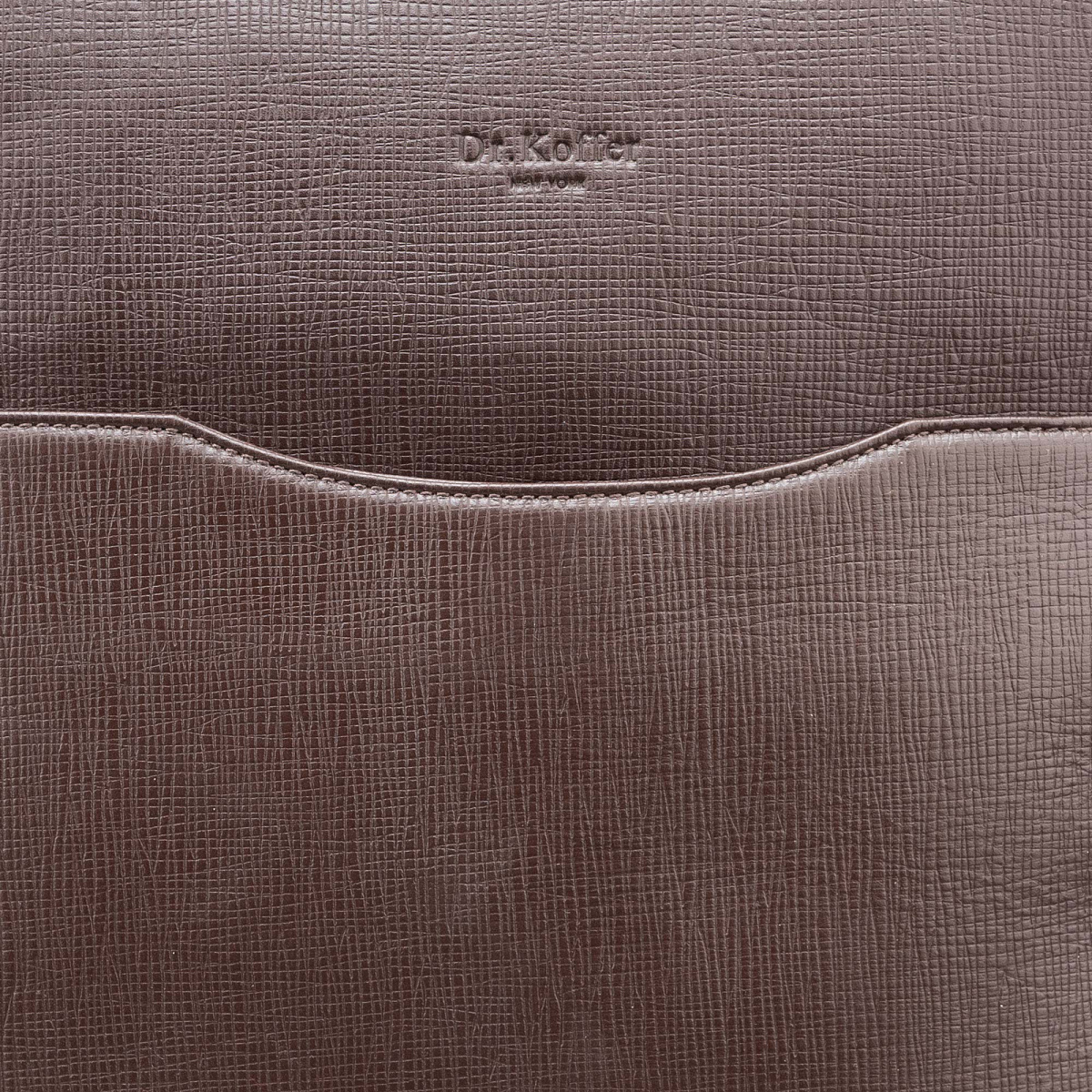 Рюкзак Dr.Koffer из натуральной кожи красный