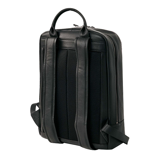 Рюкзак Dr.Koffer из натуральной кожи черный