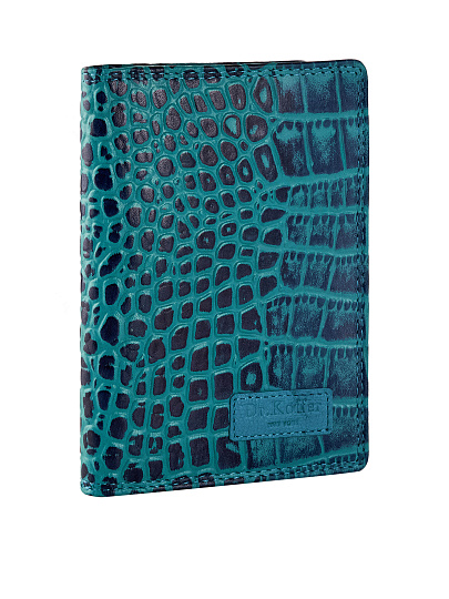 Обложка для паспорта/автодок из натуральной кожи Dr. Koffer