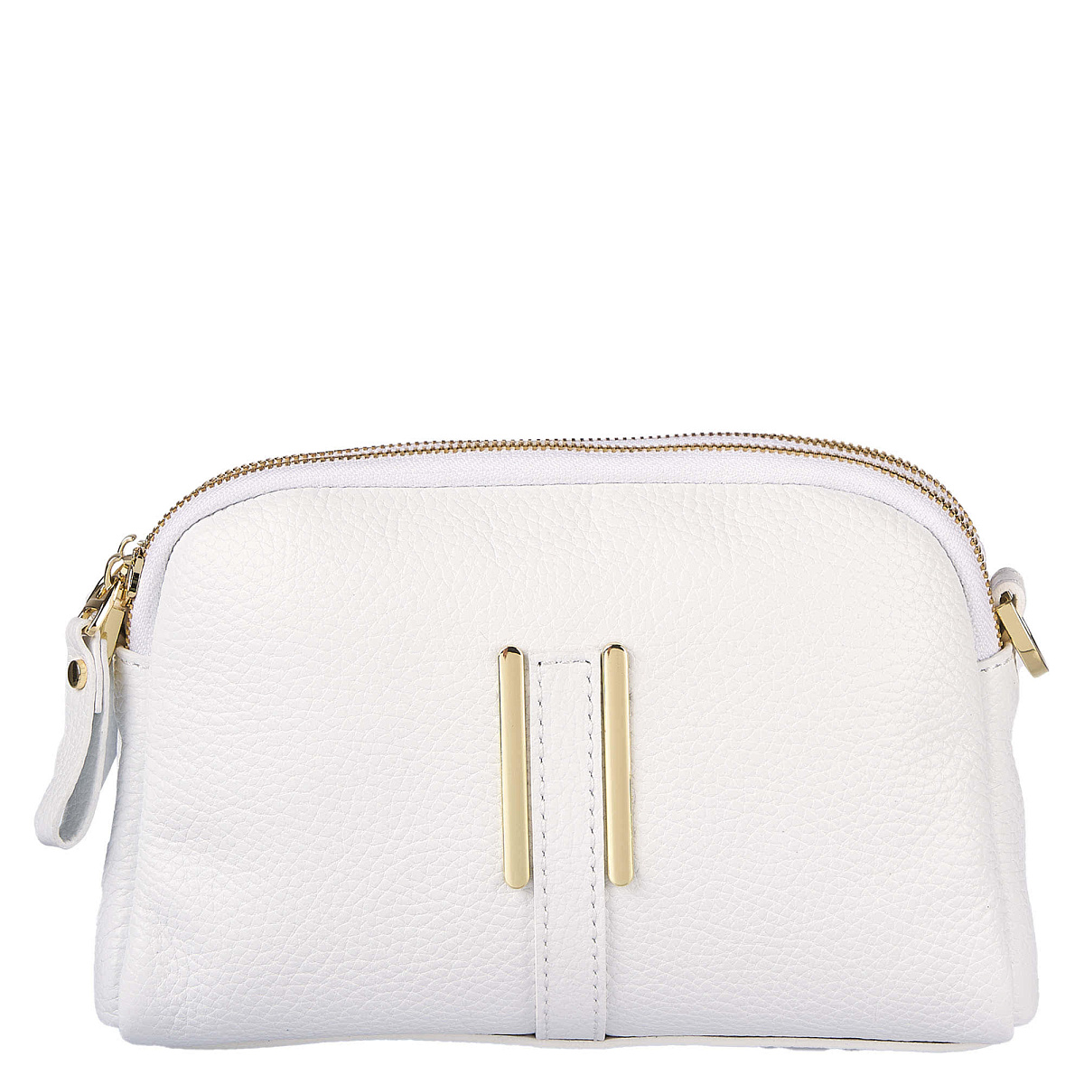 Женская сумка Dr. Koffer из натуральной кожи белая