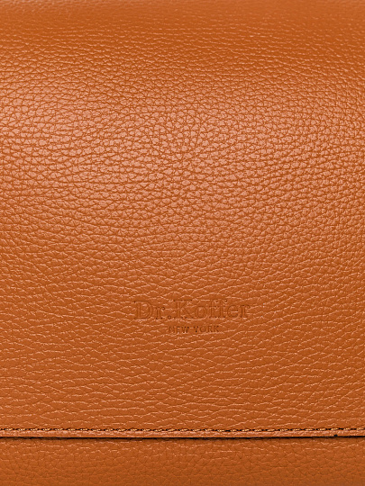 Женская сумка Dr. Koffer из натуральной кожи коричневая