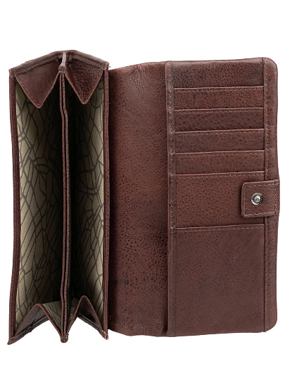 Кошелек Dr.Koffer из натуральной кожи коричневый