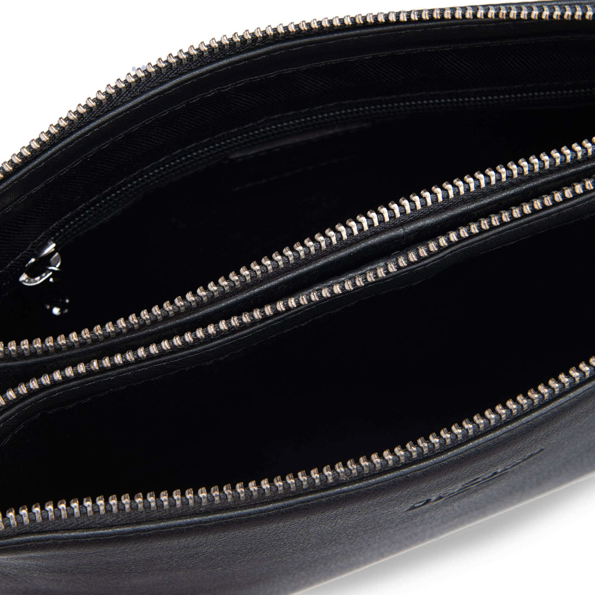 Женская сумка Dr.Koffer из натуральной кожи чёрная