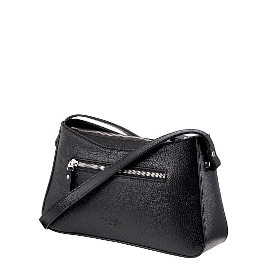 Женская сумка Dr. Koffer из натуральной кожи черная