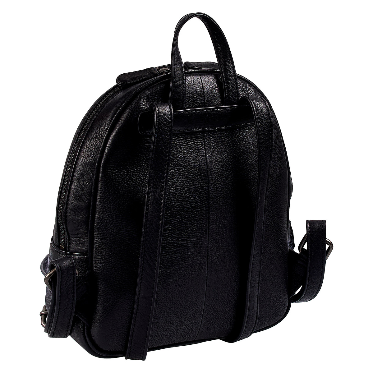 Рюкзак Dr.Koffer из натуральной кожи черный