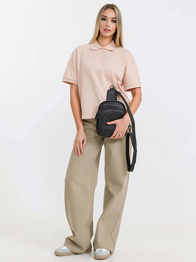 Рюкзак Dr.Koffer из натуральной кожи черный