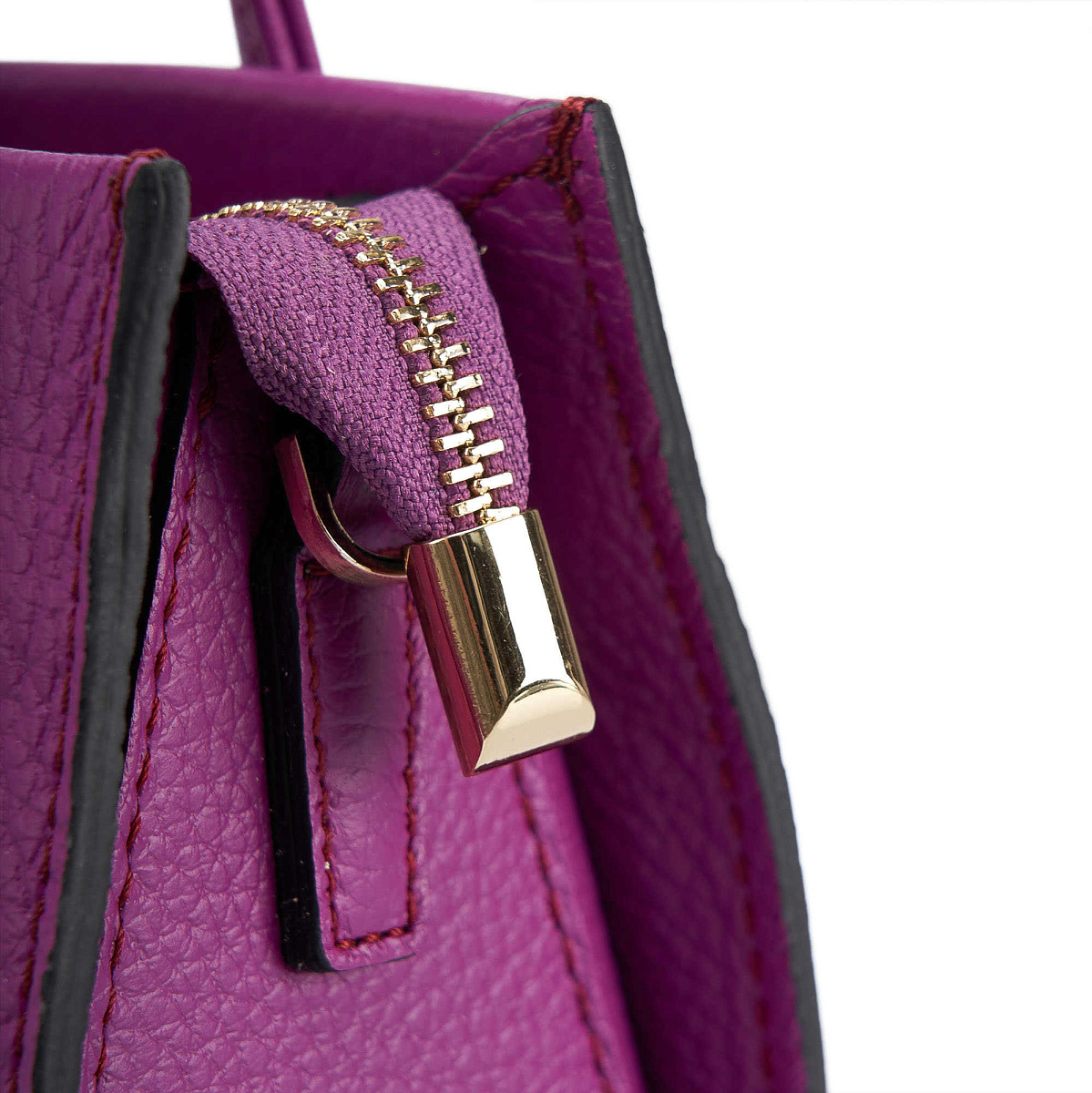 Женская сумка Dr. Koffer из натуральной кожи розовая