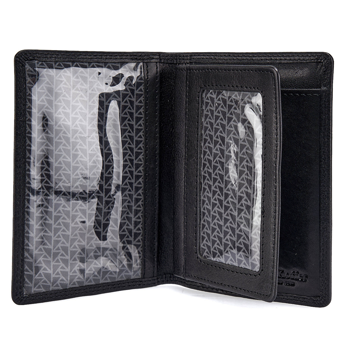 Обложка для паспорта/автодок из натуральной кожи Dr. Koffer