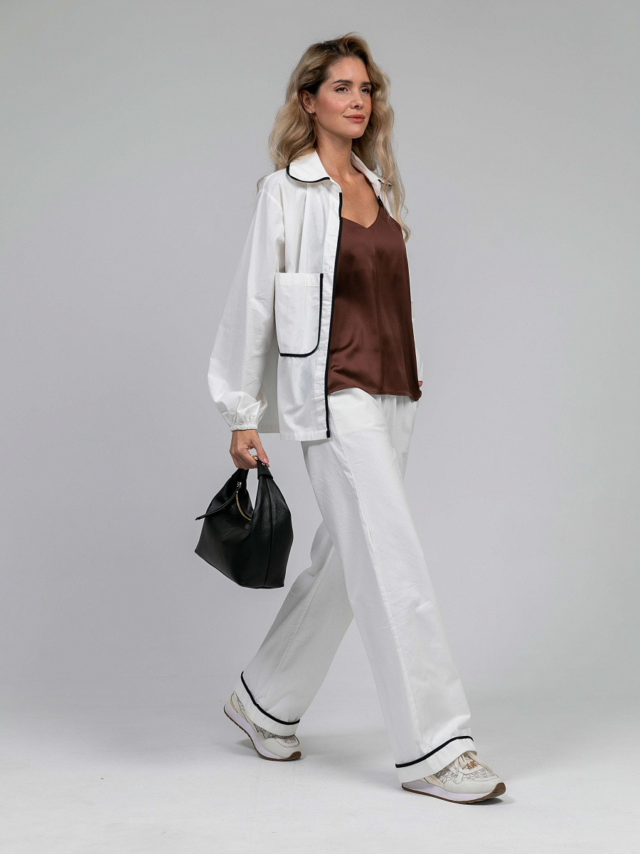 Женская сумка Dr.Koffer из натуральной кожи черная