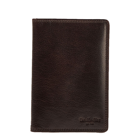 Обложка для паспорта/автодок из натуральной кожи Dr. Koffer
