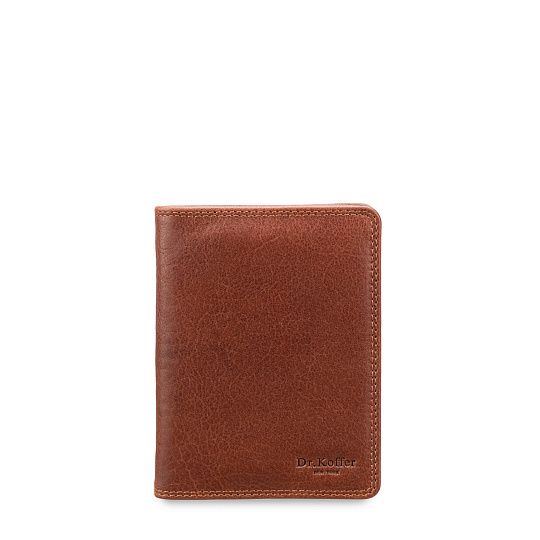 Обложка для паспорта/автодок из натуральной кожи Dr. Koffer