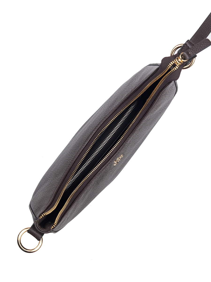 Женская сумка Dr. Koffer из натуральной кожи коричневая