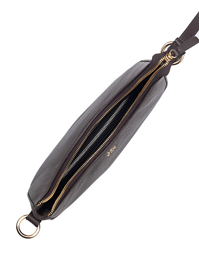 Женская сумка Dr. Koffer из натуральной кожи коричневая