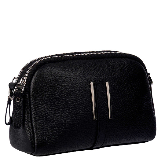 Женская сумка Dr. Koffer из натуральной кожи черная