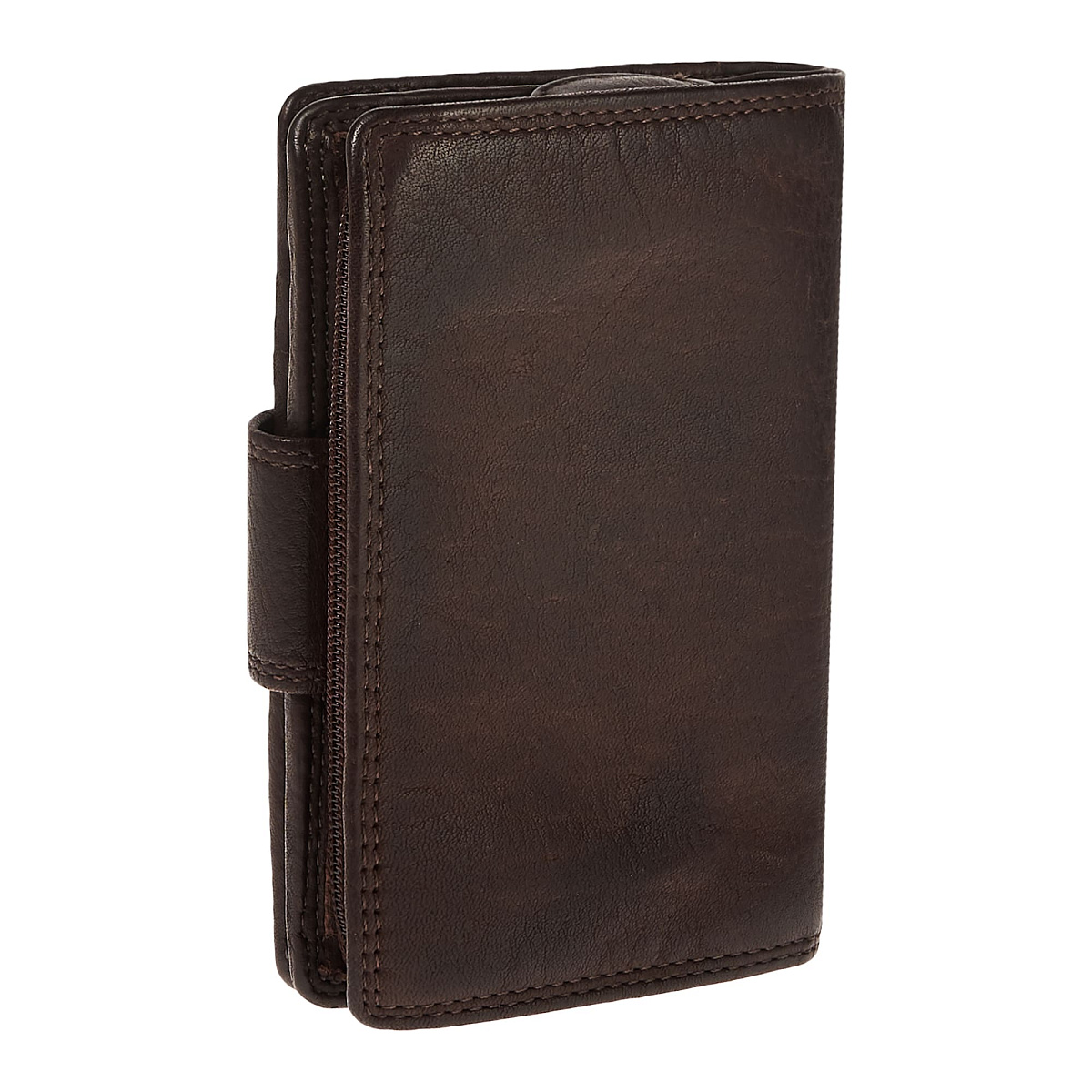 Портмоне Dr.Koffer из натуральной кожи коричневое