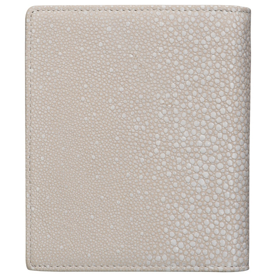 Визитница Dr.Koffer из натуральной кожи белая