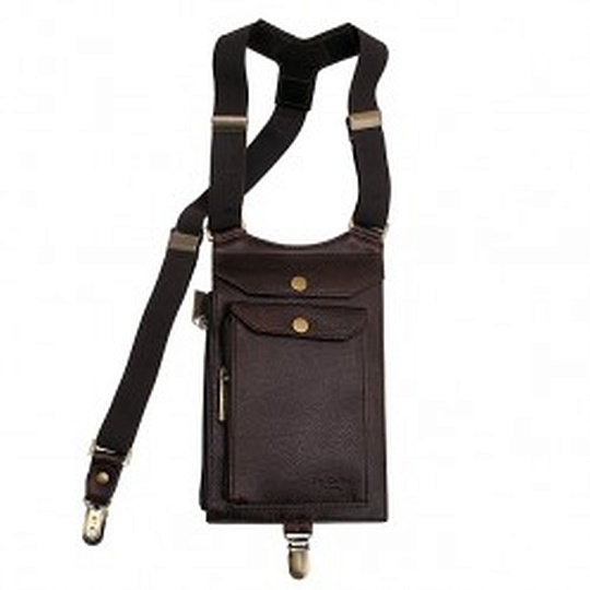 Нагрудный кошелек-кобура Dr.Koffer из натуральной кожи