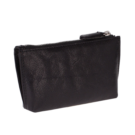 Ключница Dr.Koffer из натуральной кожи черная