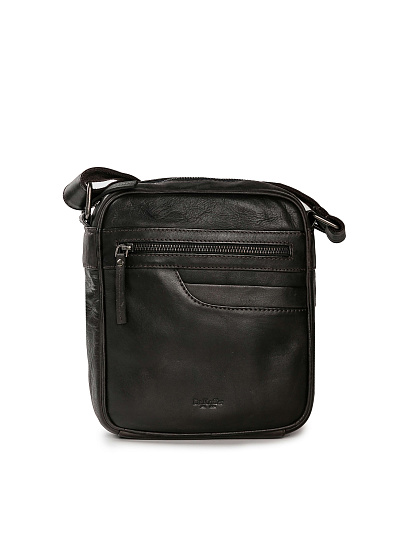 Сумка через плечо Dr.Koffer из натуральной кожи коричневая