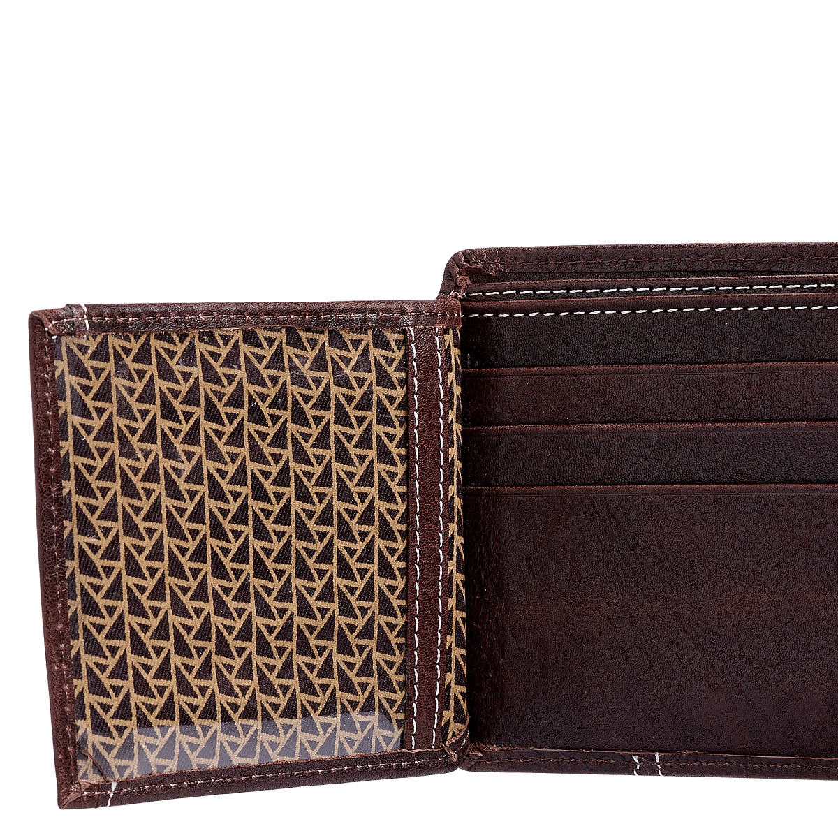 Портмоне Dr.Koffer из натуральной кожи коричневое